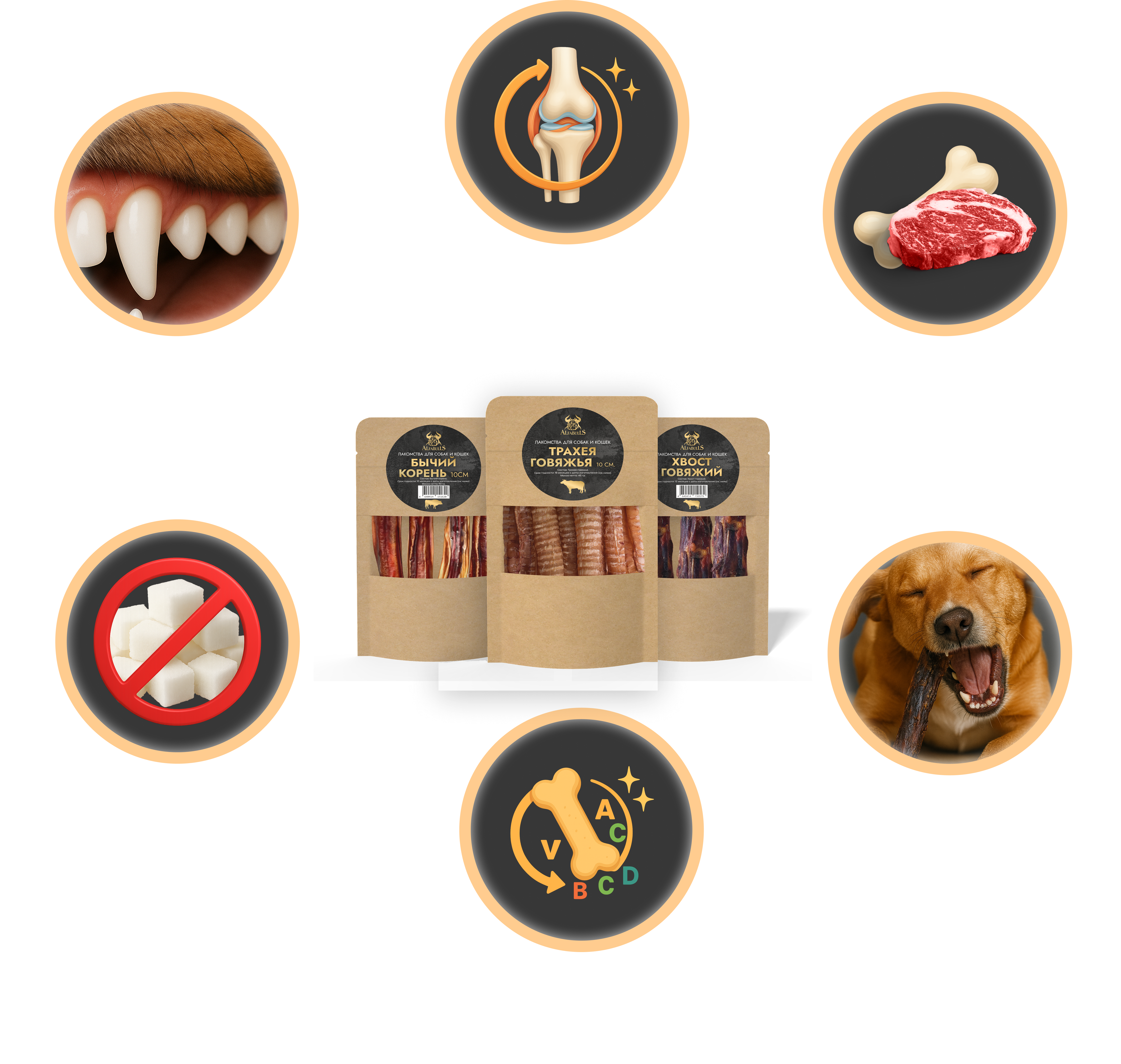 Лакомства для собак
